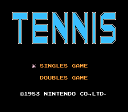 Tennis (Japan, USA) (GameCube Edition)